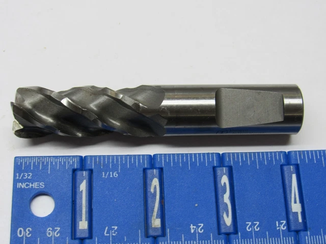 Minicut Int'l 3/4" 4-Fl Center Cutting Wave-Kut Hs Cobalt .120"R  End Mill
