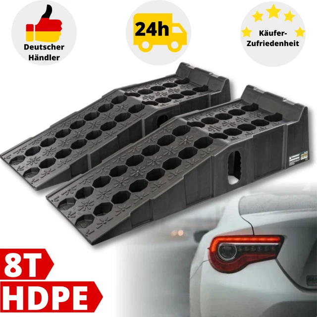 Rampa di accesso plastica rampe veicolo antiscivolo rampa di carico 8T rampa 2 pezzi