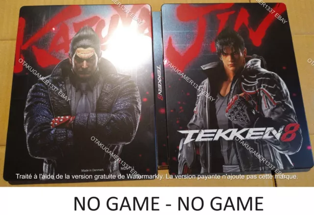 Tekken 8 Jin Kazuya PS5 Steelbook Collector OFFICIAL BANDAI Exclusive Rare Xbox