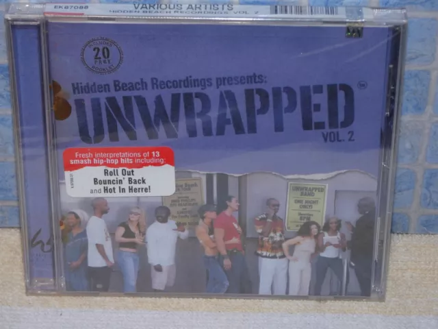 Hidden Beach Recordings Presents, Unwrapped Volume 2, Brand New Sealed CD Album