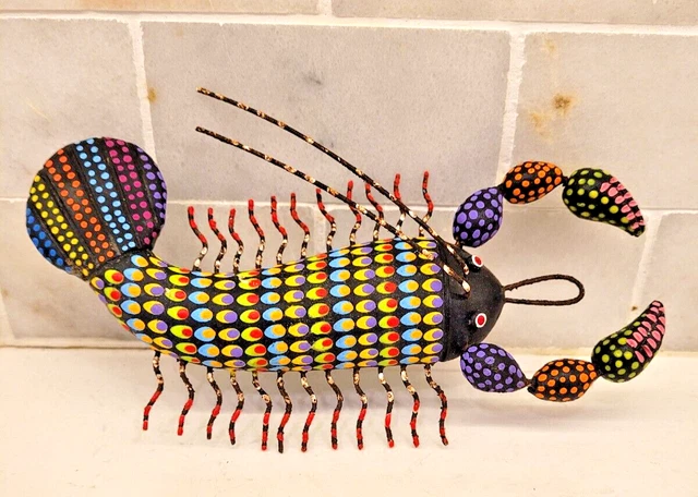Langostino Lobster Concepcion Aguilar Josefina Oaxaca Mexico Insect Clay Bug