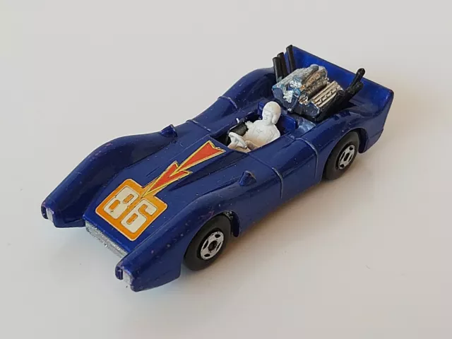 Matchbox Superfast No.61 Blue Shark 1:63 Lesney England 1972