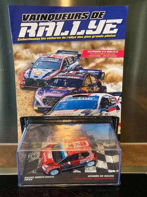 CITROEN VISA ANDRUET RALLYE MONTE CARLO 1985 IXO ALTAYA 1/43 WRC RALLY