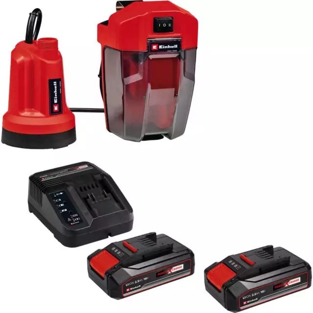 Einhell GE-SP 18 LL Li 18v Cordless Low Level Submersible Clean Water Pump 4500