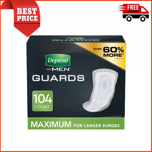 104CT-GUARDS/INCONTINENCE PADS FOR Men/Bladder Control Pads, Maximum ...