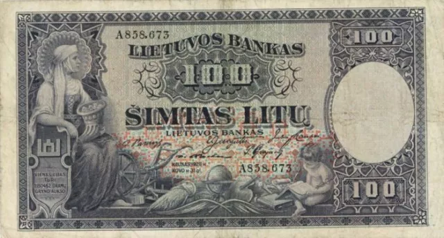 Lithuania - P-25a - Foreign Paper Money - Paper Money - Foreign