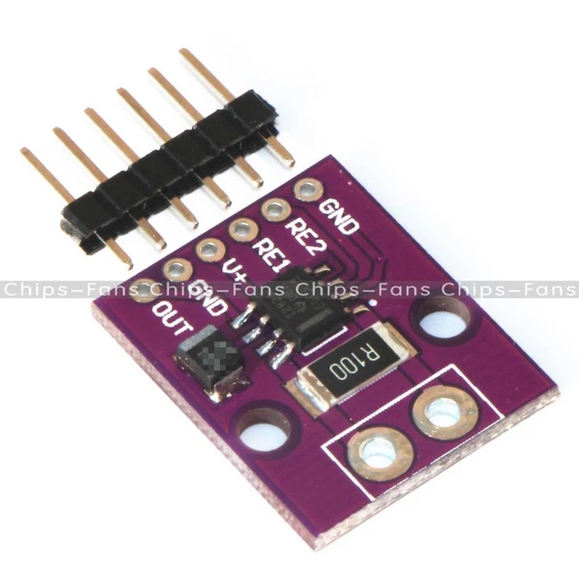 BIDIRECTIONAL LOW/HIGH SIDE Voltage Output Current Shunt Monitor Module