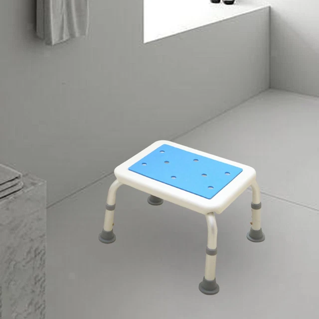 Shower Stool Bath Stool Bathtub Stool Nonslip Aluminum Alloy Bath Step Stool for