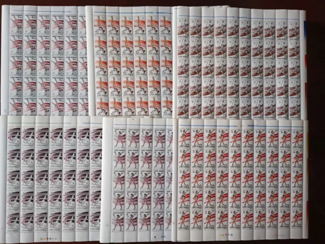 Romania 1991 Mi 4655-4660 MNH 6 sheets, Mi CV 130 EUR