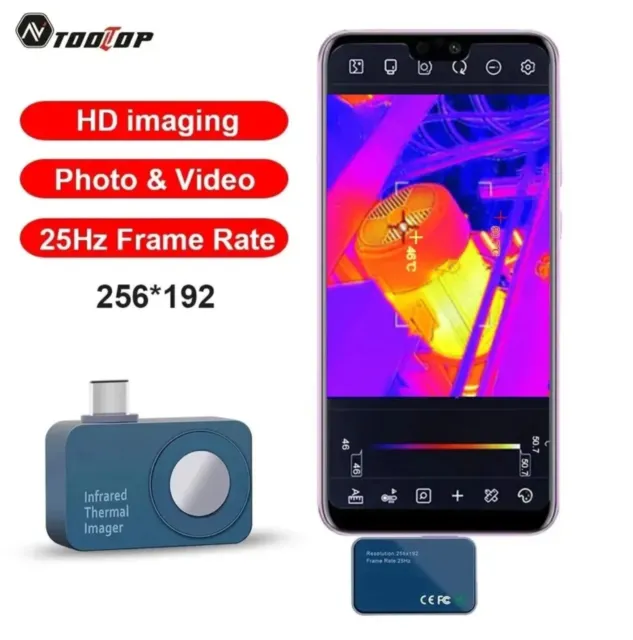 High Resolution Night Vision Thermal Camera Imager For Android Smartphone