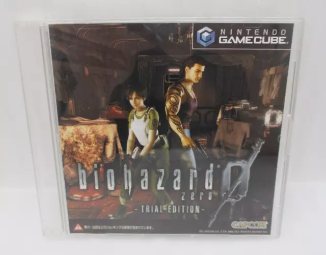 GameCube software BIOHAZARD ZERO 0 Trial Edition Japan import Resident Evil GC
