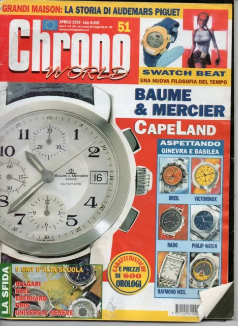 1999 04 - Chrono World - Nr.51 - Aprile 1999 - Baume & Mercier