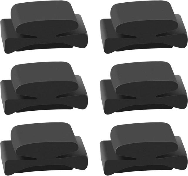 LinkIdea 6 Pack Rubber Guitar Headstock Pick Holder, Pickholder for Guitar,