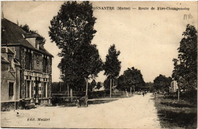 CPA CONNANTRE MARNE-Route de FERE-CHAMPENOISE (491517)