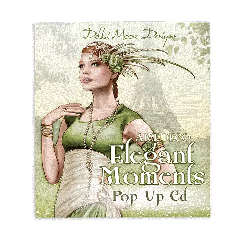 Debbi Moore Art Deco elegante Momente Pop Up CD Rom x 1 (322749) 3