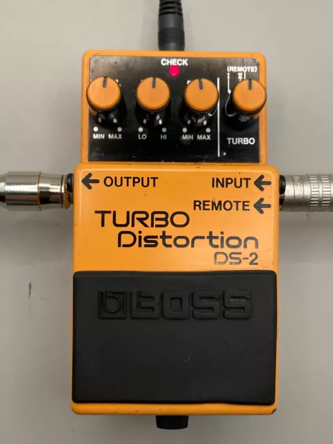 Boss DS-2 Turbo Distortion Guitar Effect Pedal Tested Working from Japan