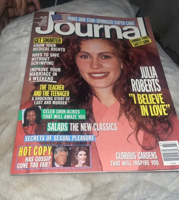 1991 July Ladies' Home Journal Magazine - Julia Roberts -