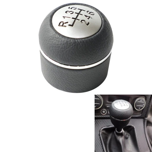 Maniglia pomello cambio 6 marce stick per cambio manuale Alfa 159 leva del cambio Grif E7D6