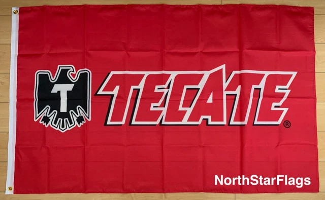 Tecate Beer Cerveza 3x5 ft Flag Banner Man Cave