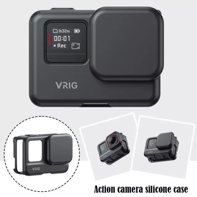 Camera Silicone Protective Case Frame Cage Quick Release Pro For Insta360 K3U9