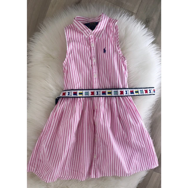 Abito rosa estivo Ralph Lauren bambina età 5 4-5 anni designer