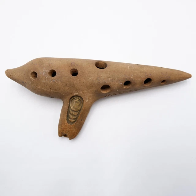 RARA ANTICA OCARINA ANT CANELLA FERRARA Clay ITALY FLUTE 1800