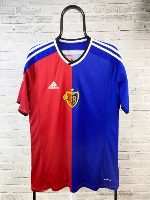 Fc Basel 2014 Adidas Home Football Shirt Jersey Size M Medium Adult