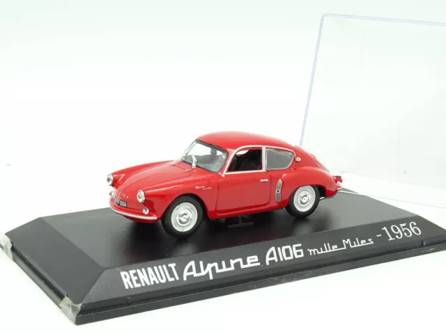Norev / UH Presse 1/43 - Renault Alpine A106 Mille Miles Rouge 1956