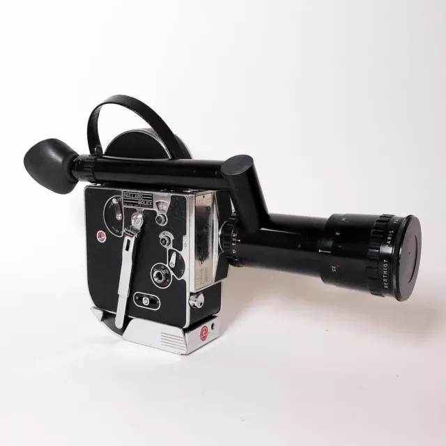 16 mm Filmkamera Bolex H16 M, Cine / Movie Camera, Som Berthiot Pan Cinor 17-85