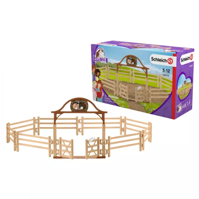 Paddock Fence with Entry Gate - Horse Club - Schleich - 42434 NEW