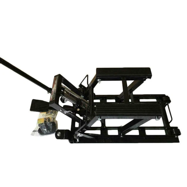 Motorcycle ATV Jack Lift Stand Quad Dirt Street Bike Hoist 1500LB