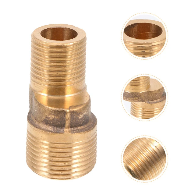 Adaptador de metal para esquina de ducha codo de conexión manguera de jardín