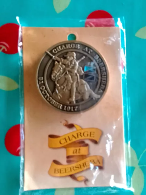 Charge At Beersheba Medallion
