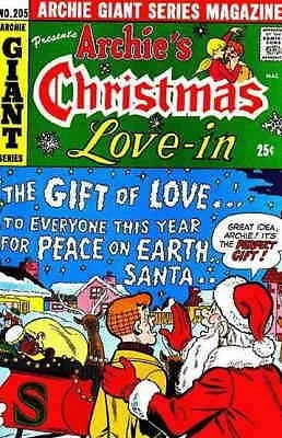 Archie Giant Series Magazine #205 GD; Archie | low grade - 1973 Christmas Love-I