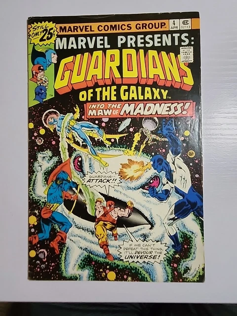 Marvel Presents 4 Guardians of the Galaxy 1st Nikki Gold