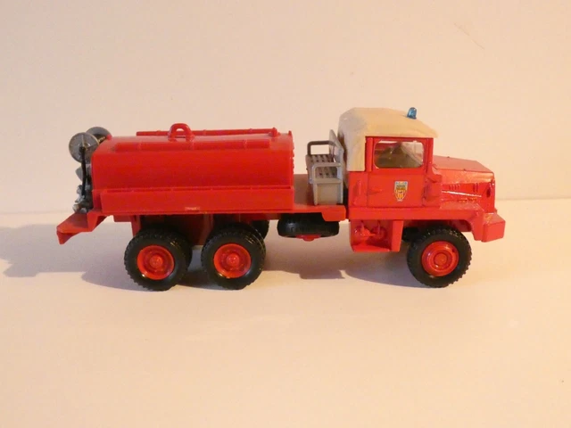 929S CCC Kit Résine Monté France Berliet GLCK Fourgon Sapeurs Pompiers 1:50