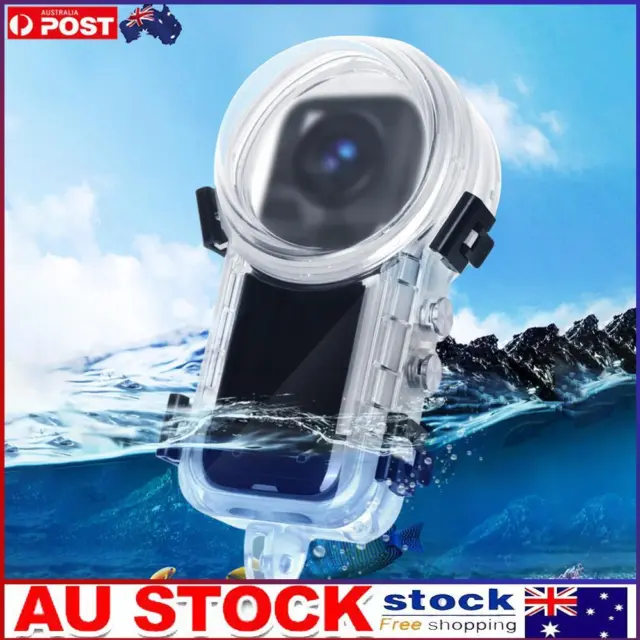 Invisible Dive Case Underwater Dive Housing Anti-scratch for Insta360 X3 Camera