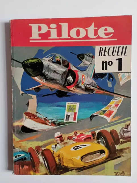 BD Journal Pilote Recueil Numéro 1 Contient les numéros 201 à 205 1963 Astérix