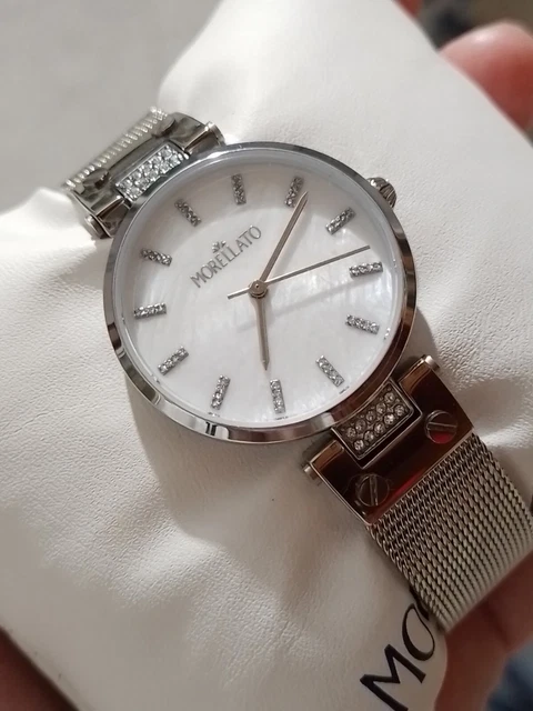 Orologio Donna Morellato Shine R0153162506 Acciaio Quadrante Madreperla Zirconi