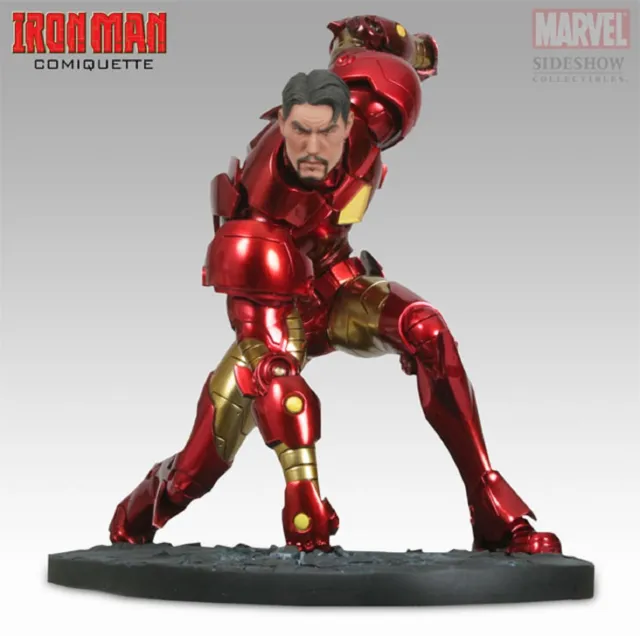 Sideshow Exclusivité (Ap ) Iron Man Comiquette Statue Avengers Buste Civil