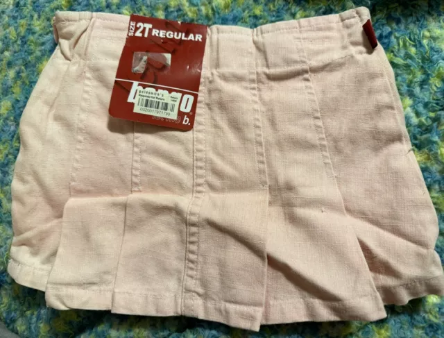 2 New 2T Skorts...1 Pink Bongo Skort / 1 Pink Bongo Camo Skort