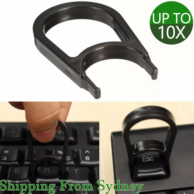 1-10 X Keyboard Key Puller Round Key Cap Keycap Remover Mechanical Cleaning Tool