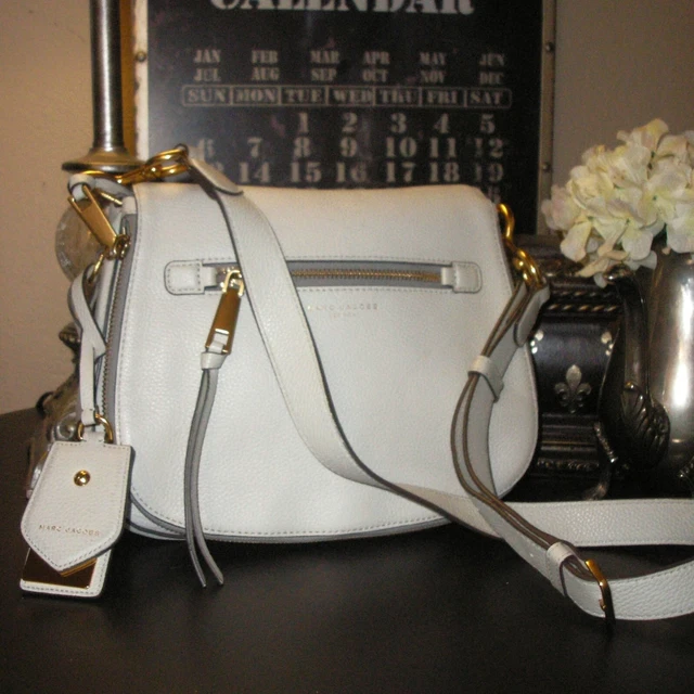 Marc Jacobs Large Leather Recruit Nomad Saddle Bag