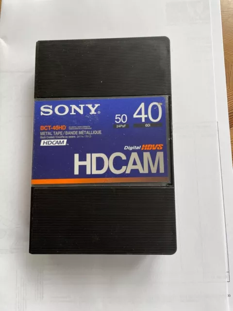 Sony BCT-40HD - HDCAM Kassette