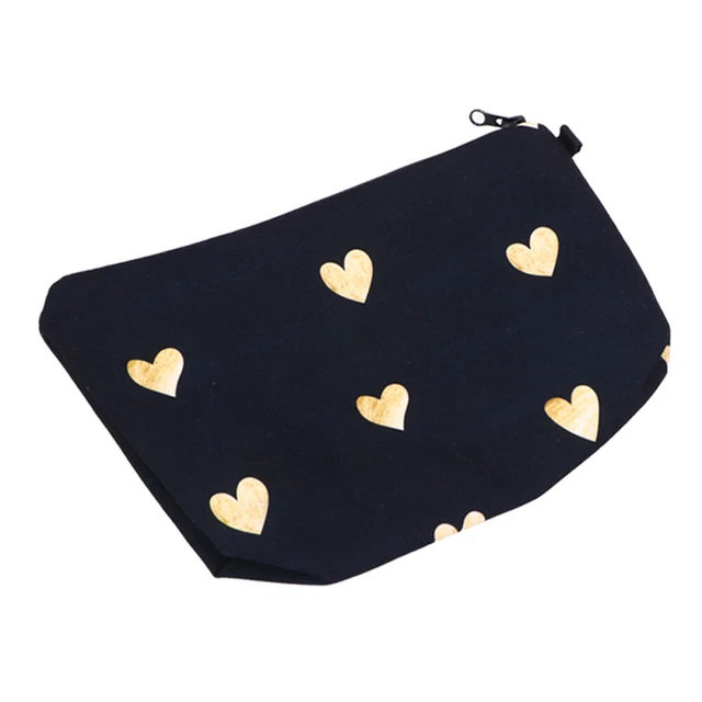 Women Cosmetic Pouch Cosmetic Cases Brushes Organizer Portable Makeup Bag