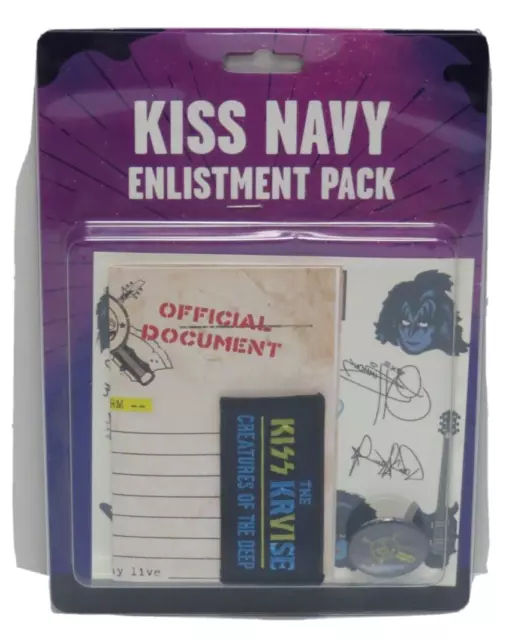 Kiss Kruise Vi Creatures Of The Deep Night Enlistment Pack Sealed