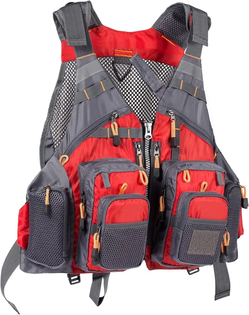 Gilet Da Pesca Pellor Uomo - Leggero, Multi-Tasca, Traspirante - Foto 4