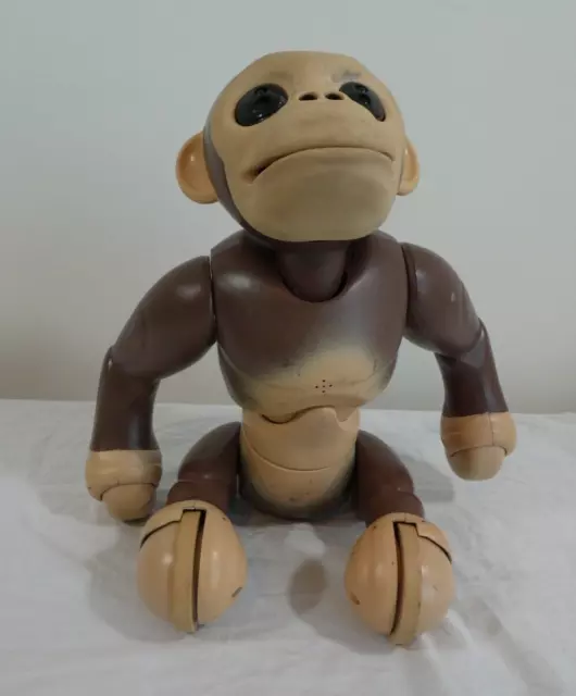 Vintage Spin Master Zoomer Chimp Interactive Robotic Toy Monkey Doll  6027473