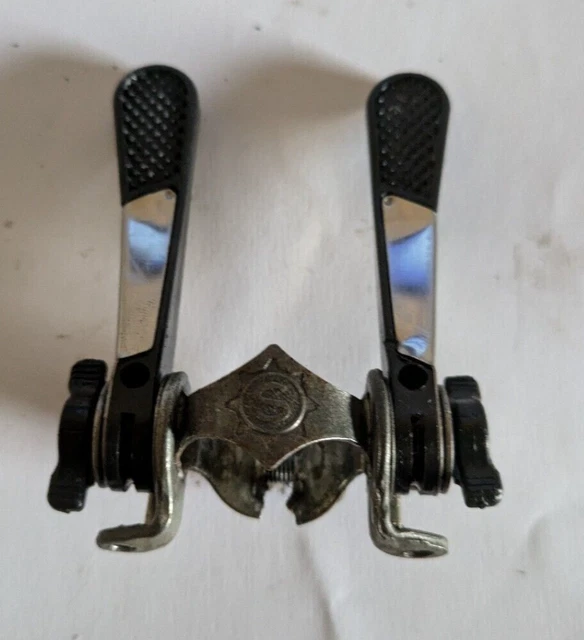Paire de manettes Simplex Vélo, cycle vintage Road Bike Shifters ancien