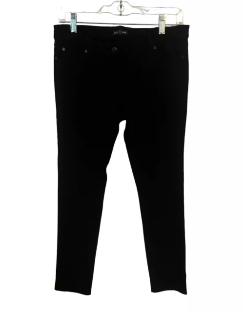 Eileen Fisher Size 6 Pants Zip Ponte Pocket Style Viscose Nylon System Stretch